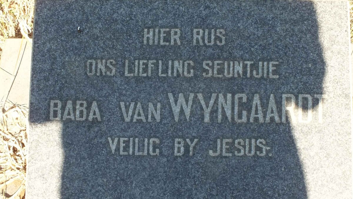 WYNGAARDT, van