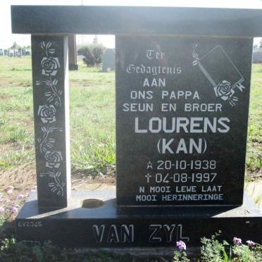 ZYL Lourens, van 1938-1997