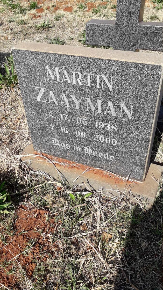 ZAAYMAN Martin 1938-2000