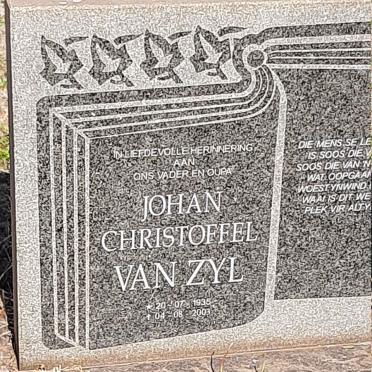 ZYL Johan Christoffel, van 1935-2003