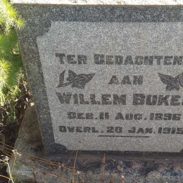 BUKES Willem 1896-1915