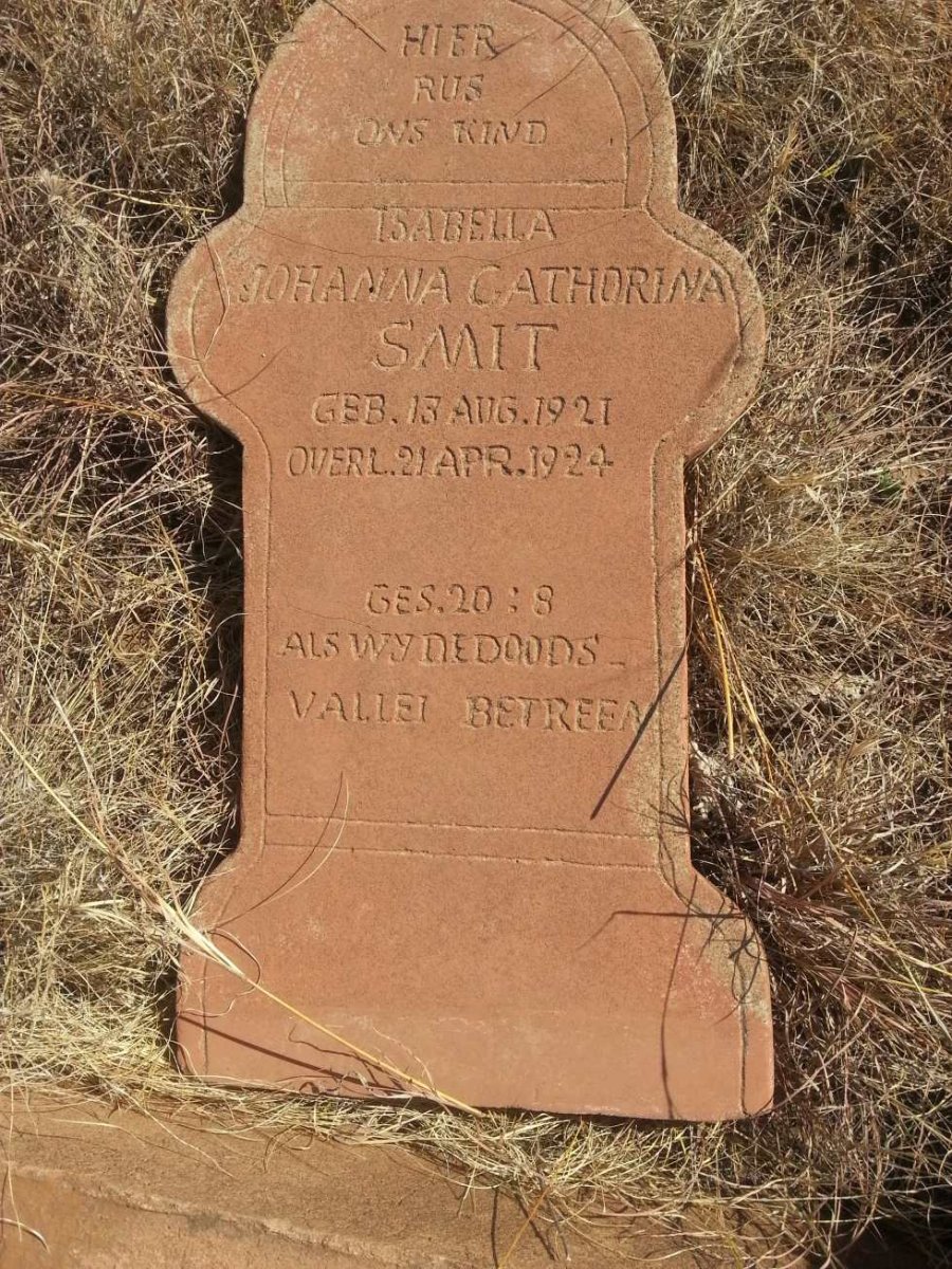 SMIT Isabella Johanna Cathorina 1921-1924