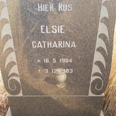 ASWEGEN Elsie Catharina, van 1904-1983