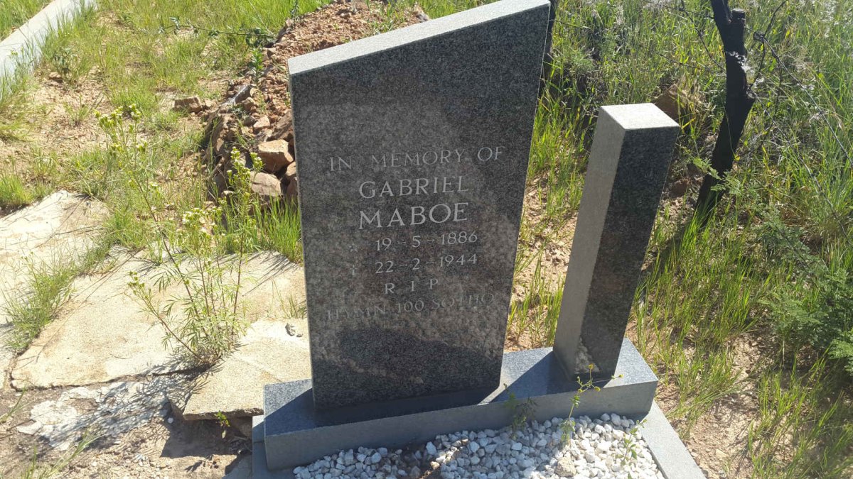 MABOE Gabriel 1886-1944