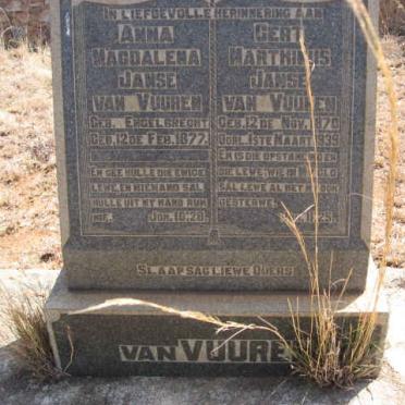 Gauteng, VANDERBIJLPARK district, Rietfontein 534, farm cemetery_1