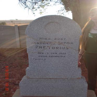 PRETORIUS Hendriena Sophia 1858-1914