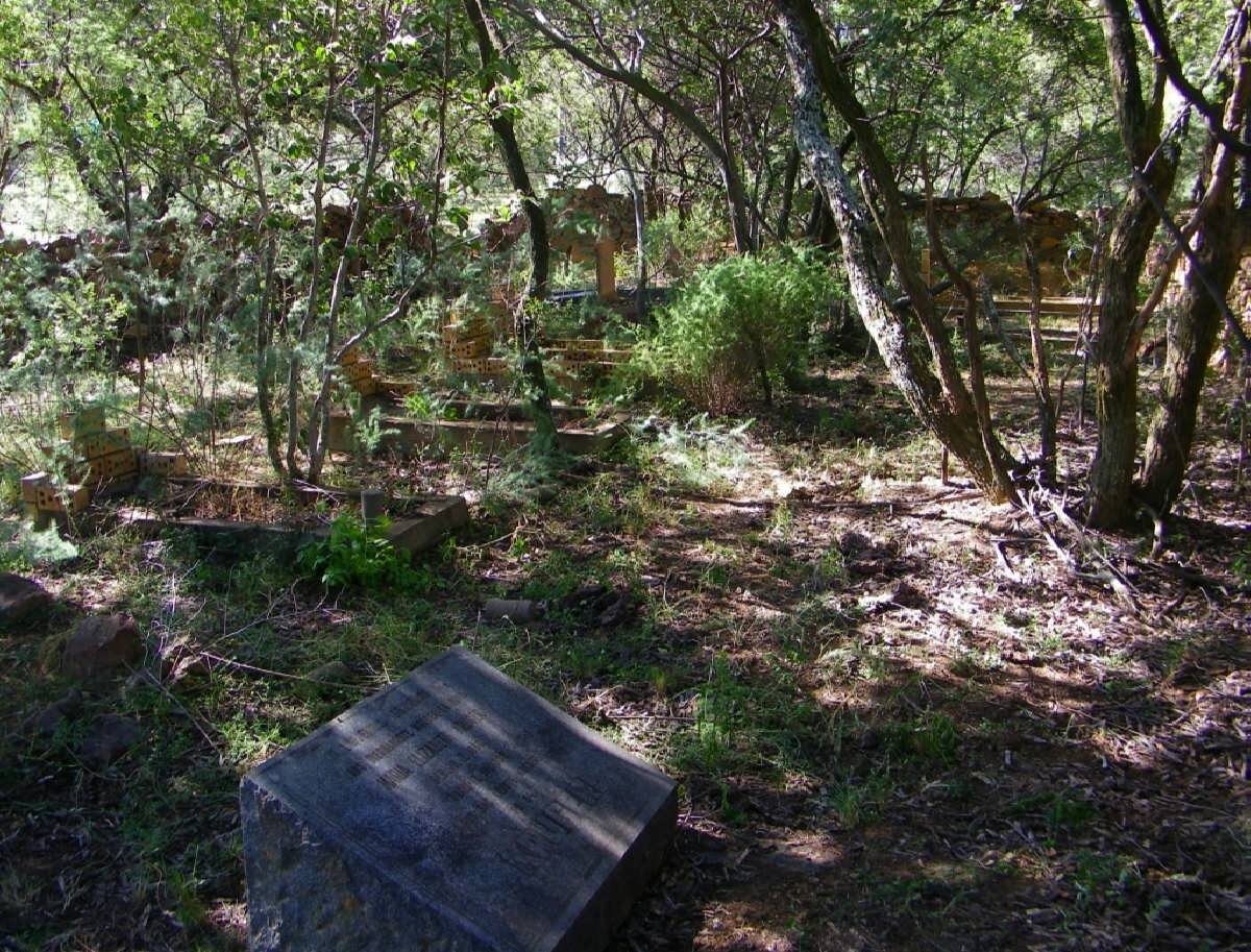 1. Overview on cemetery &amp; 6 Unmarked graves