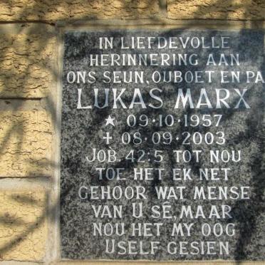 MARX Lukas 1957-2003