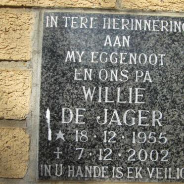 JAGER Willie, de 1955-2002