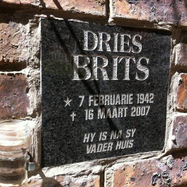 BRITS Dries 1942-2007