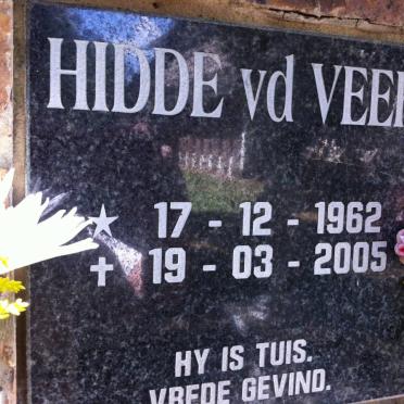 VEER Hidde, v.d. 1962-2005