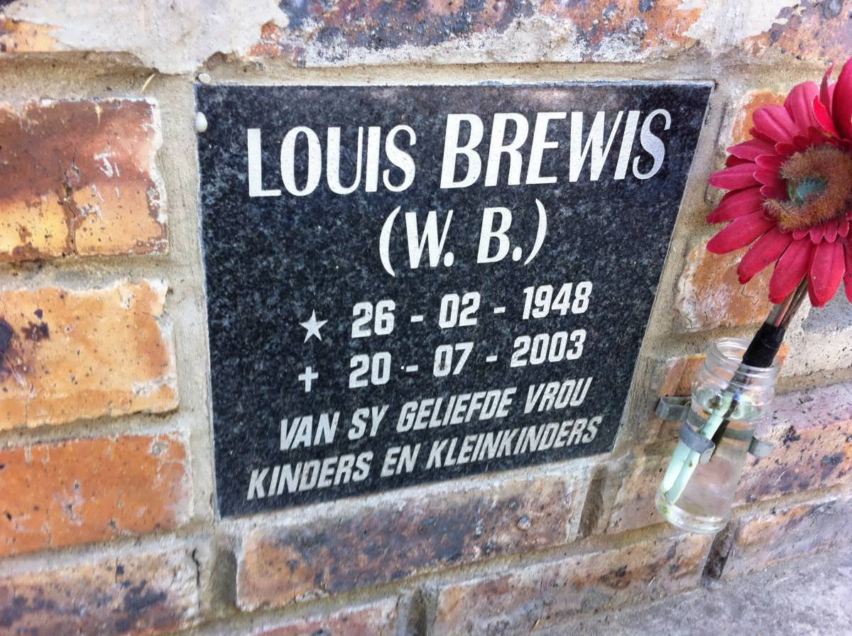 BREWIS W.B. 1948-2003