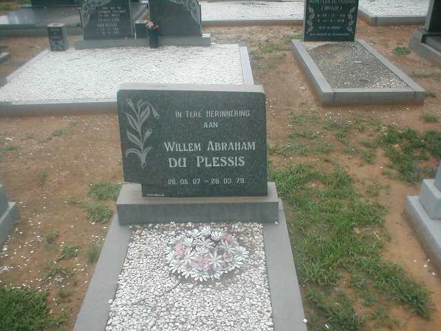 PLESSIS Willem Abraham, du 1907-1979