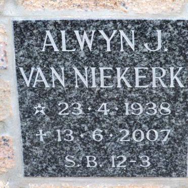NIEKERK Alwyn J., van 1938-2007