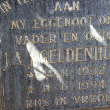 GELDENHUYS J.A.J. 1932-1994
