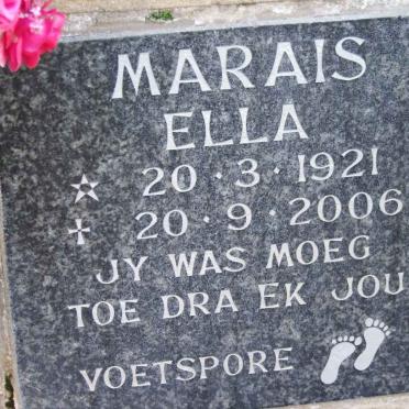 MARAIS Ella 1921-2006