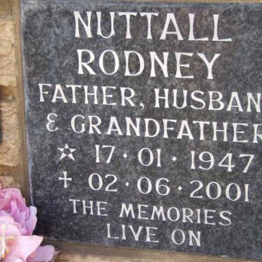 NUTTALL Rodney 1947-2001