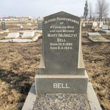 BELL Mary nee McINULTY 1886-1943