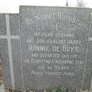 BUYS Ronnie, de -1942