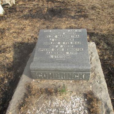 COMBRINCK Elzie Margrietha J. -1943