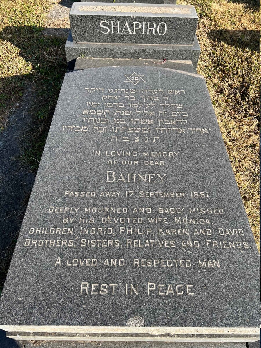 SHAPIRO Barney -1981