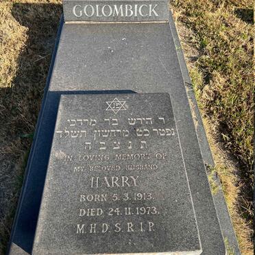 GOLOMBICK Harry 1913-1973