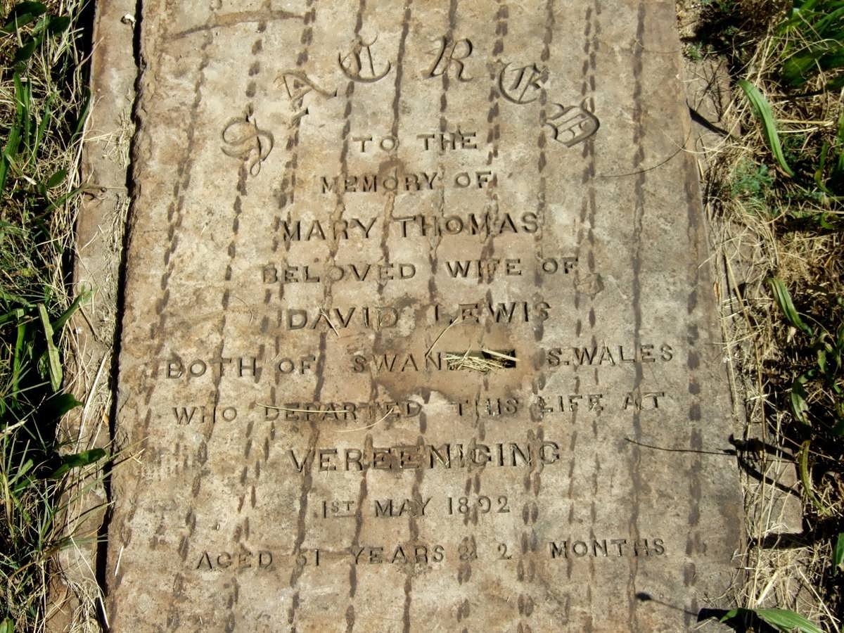 LEWIS Mary nee THOMAS -1892