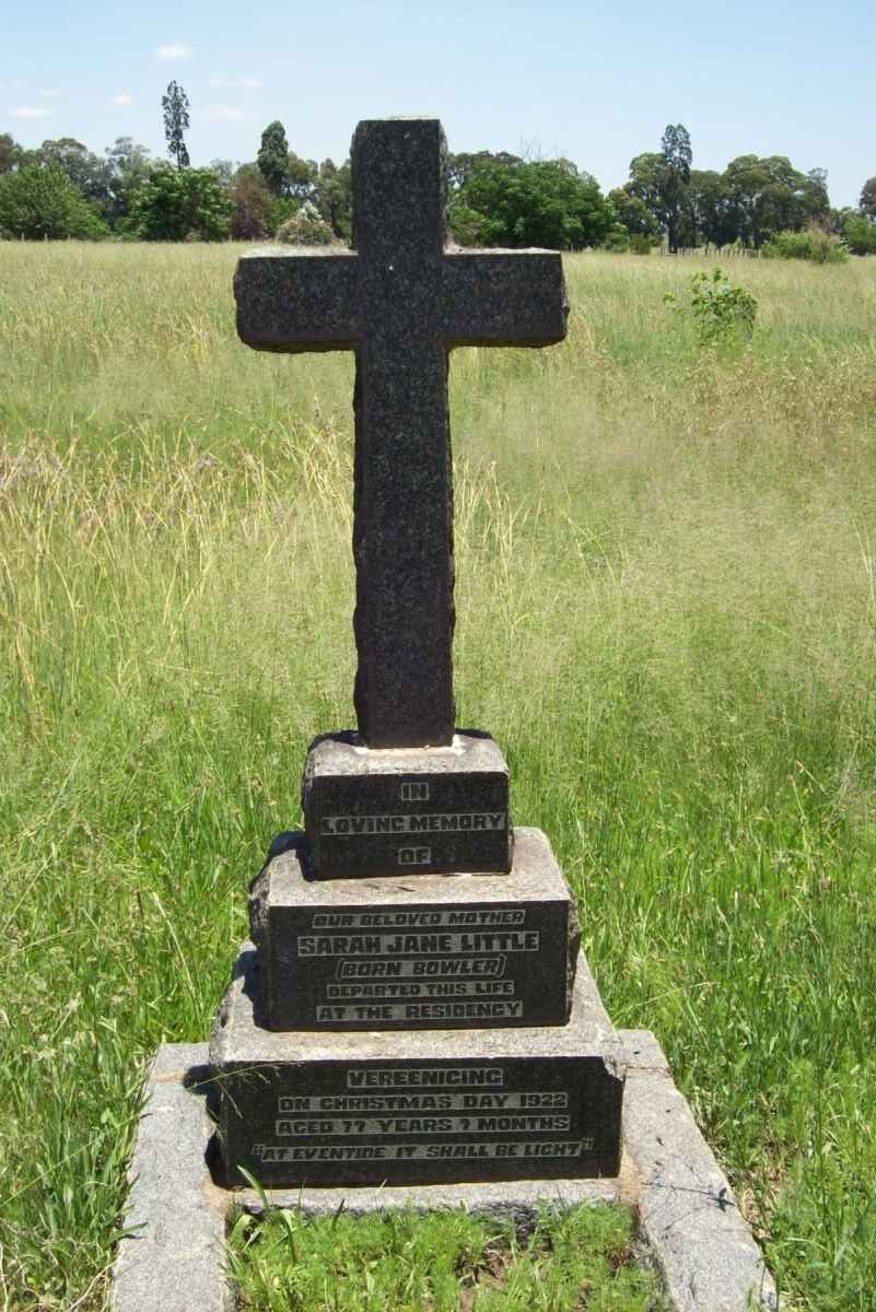 LITTLE Sarah Jane nee BOWLER -1922