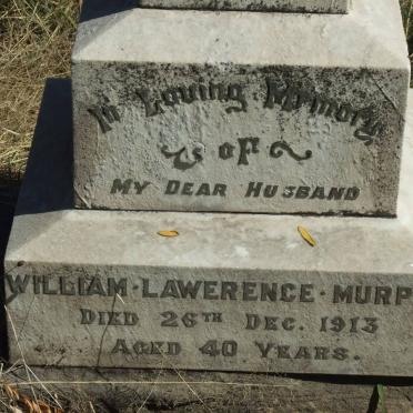 MURPHY William Lawerence -1913