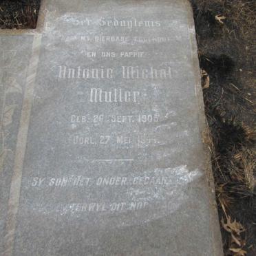 MULLER Antonie Michal 1905-1944
