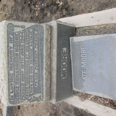 MOORE George Richardson -1944 &amp; Kate -1962