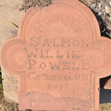 POWELL Salmon Willie 1917-1928