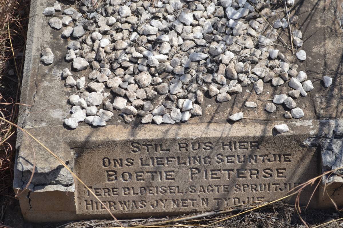 PIETERSE Boetie