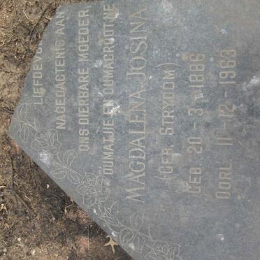 PRETORIUS Magdalena Josina nee STRYDOM 1886-1963