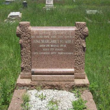 RUMBLE June Margaret -1950