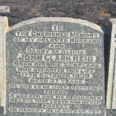 REID John Clark -1939
