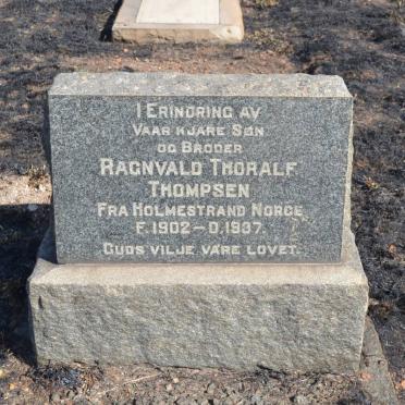 THOMPSEN Ragnvald Thoralf 1902-1937