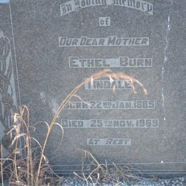 TINDALE Ethel Burn 1885-1969