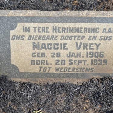 VREY Maggie 1906-1939