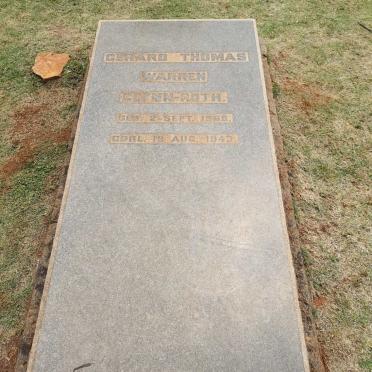 ROTH Gerard Thomas Warren, GLYNN 1868-1943