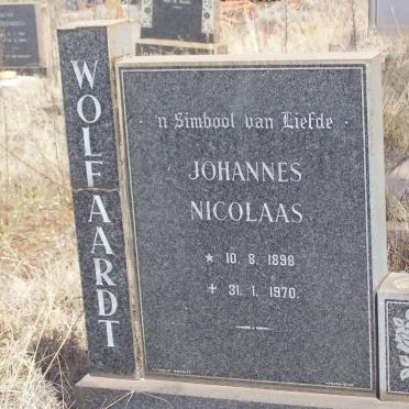WOLFAARDT Johannes Nicolaas 1898-1970