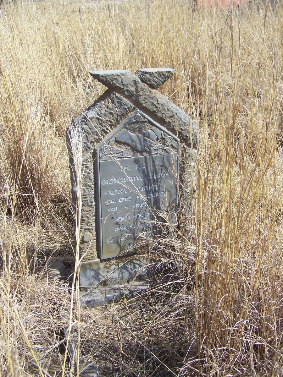 VRUGT Getruida Jacomina 1883-194?