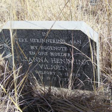 VILJOEN Susanna Hendrina nee DELPORT 1919-1977