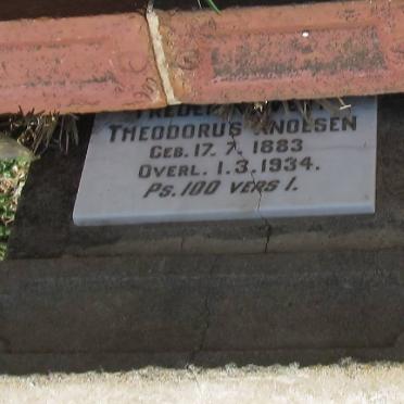 KNOESEN Frede? Theodorus 1883-1934