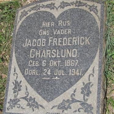 CHARSLUND Jacob Frederick 1867-1941