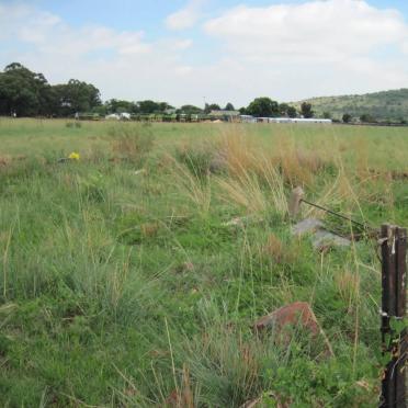 2. Remains of the fence of the cemetery