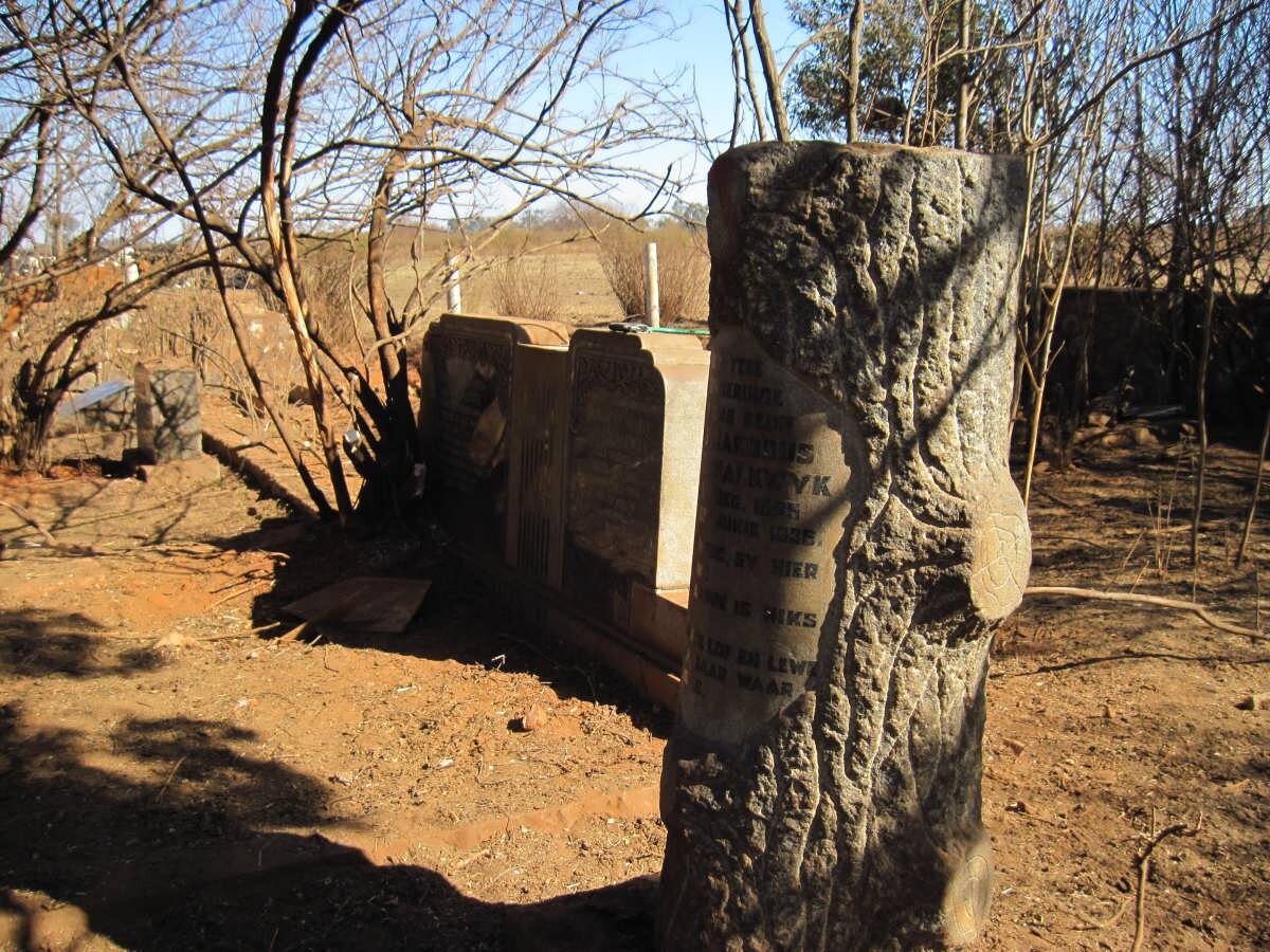 SCHALKWYK Louis Jakobus, van -1938