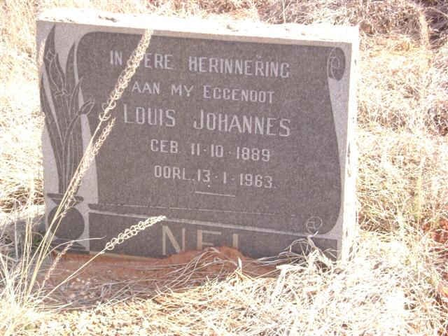 NEL Louis Johannes 1889-1963