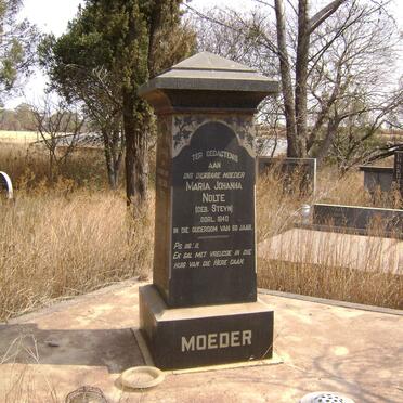 NOLTE Carel Aron -1938 &amp; Maria Johanna STEYN -1940