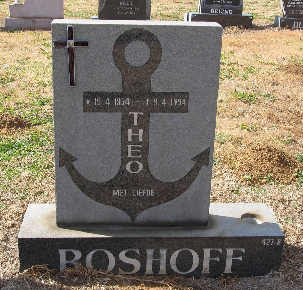 BOSHOFF Theo 1974-1994